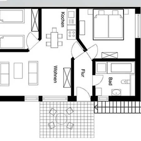 Appartement Am Muehlenkamp Daheim 7, 8, 14 Heringsdorf (Usedom)